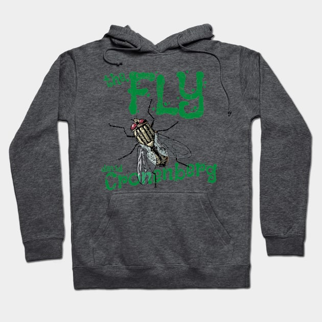 The Fly distressed Hoodie by MonkeyKing